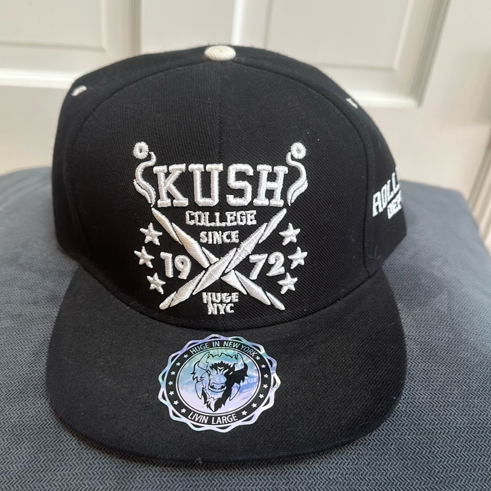 Gently worn adjustable men’s hat-smoke free home